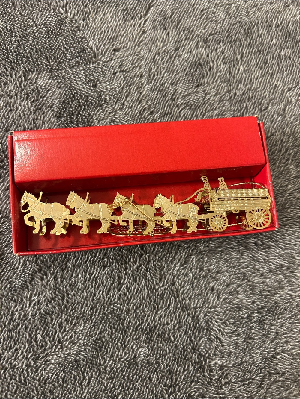 Budweiser collector’s ornament